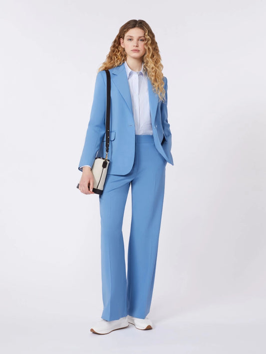Weekend MaxMara Woollen Cloth Palazzo Trousers   WKDVISIVO