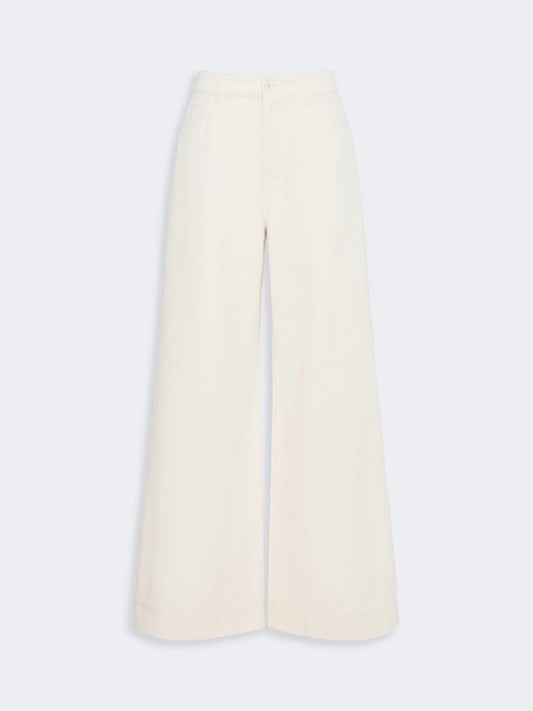 Weekend Maxmara Wide Cream Denim jeans  WKDCANNETI
