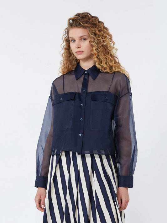 Weekend MaxMara Silk Organza Shirt