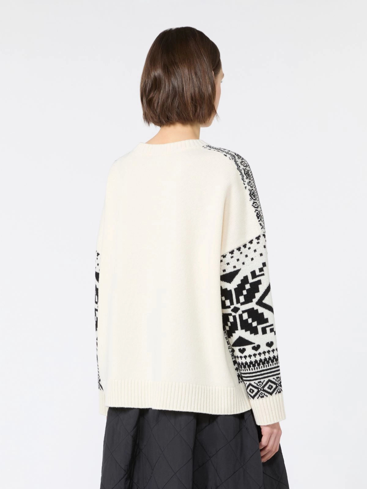 Weekend MaxMara Loose Jacquard Print Jumper  WKDPAVIDI