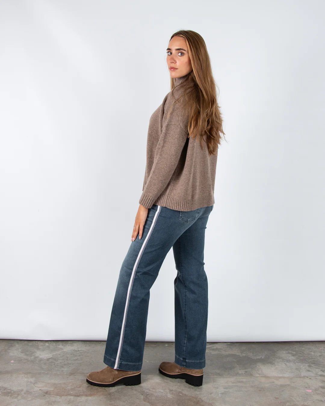 Weekend By Maxmara Borgia Turtle Neck Loose Bodied Wool Jumper  004 SKU: 0021609310