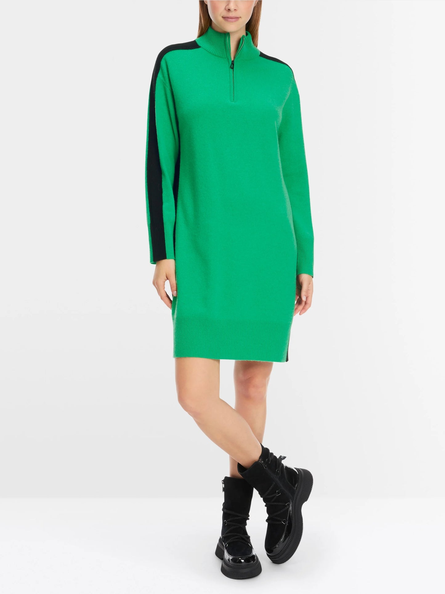Marc Cain Basil Leaf Dress