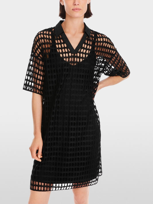 Marc Cain Airy mesh dress  Item no.: YS 21.44 J59