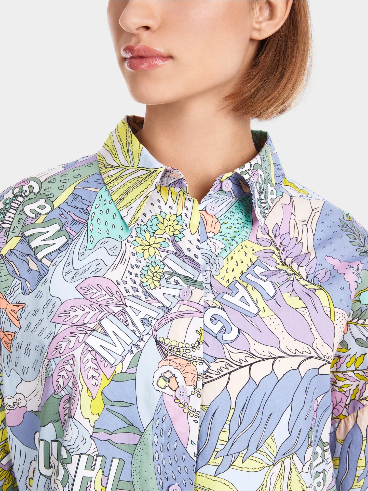 Marc Cain Rethink Together Printed Dress
