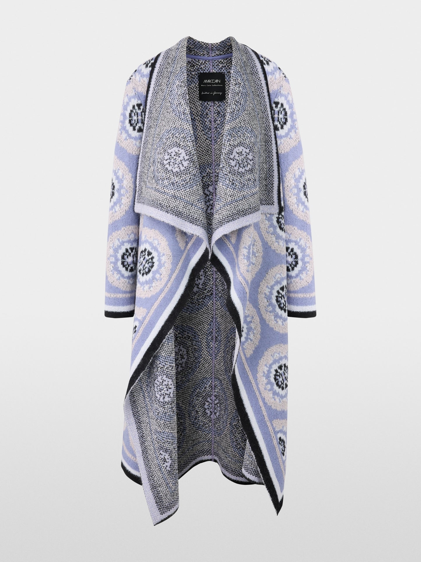 Marc Cain Knitted Germany Coat ZC 11.07 M09