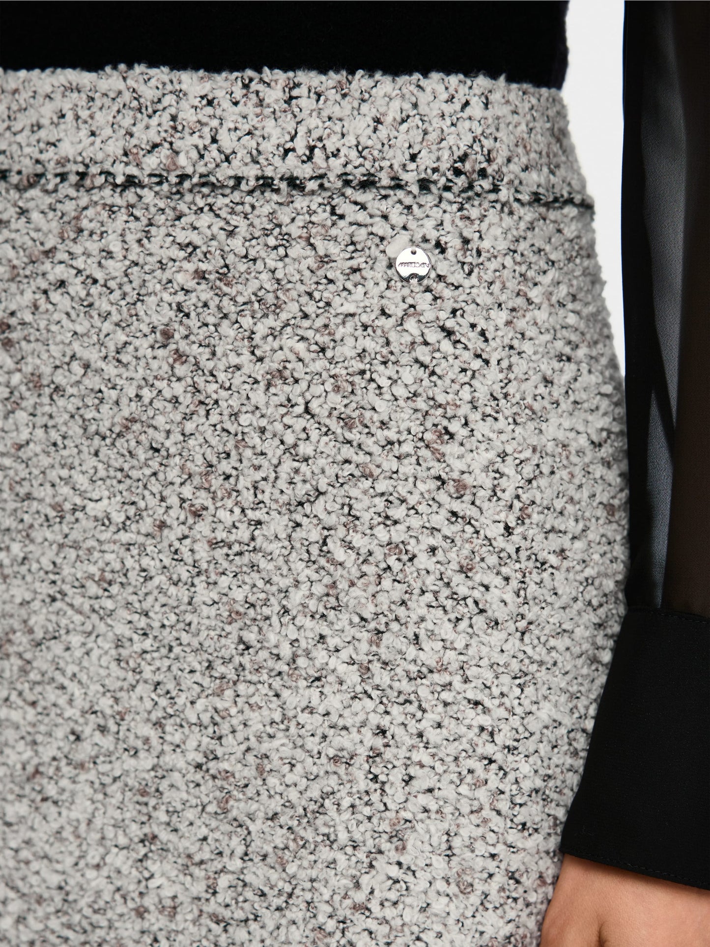 Marc Cain Knitted Boucle Skirt
