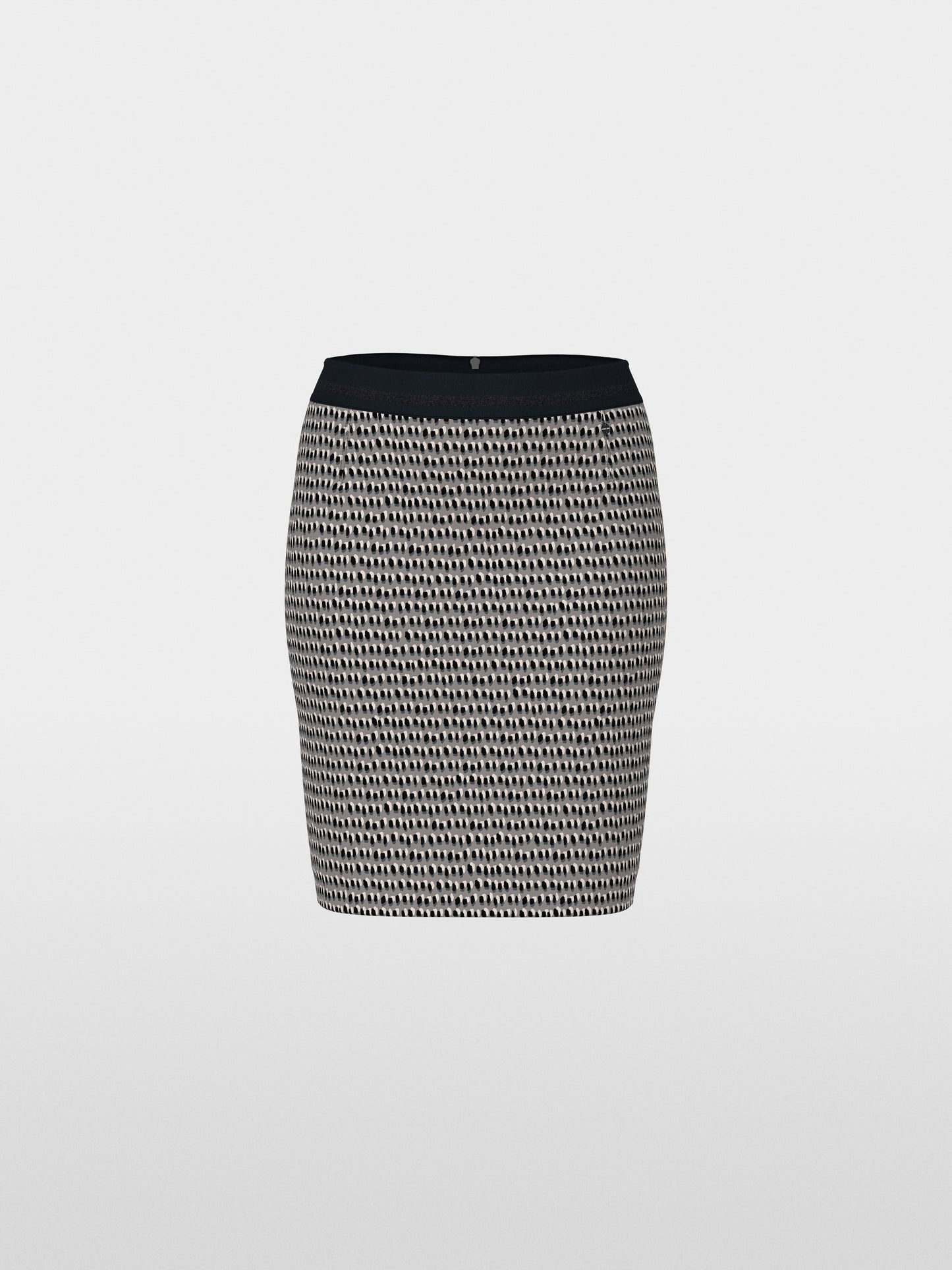 Marc Cain Scuba Skirt with Sprinkles Print