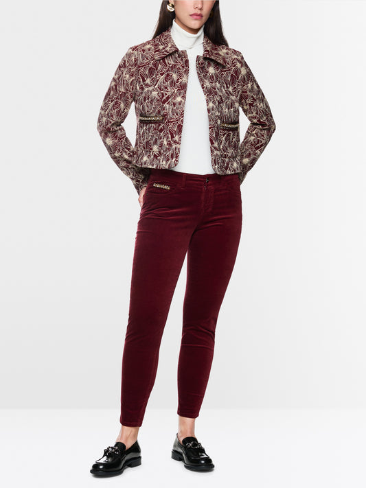 MarcCain SILVI low waist slim fit trousers ZC 81.02 W48