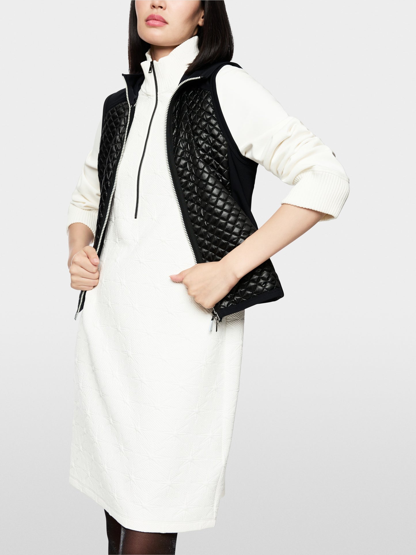 Marc Cain Dress with Snowstars Pattern