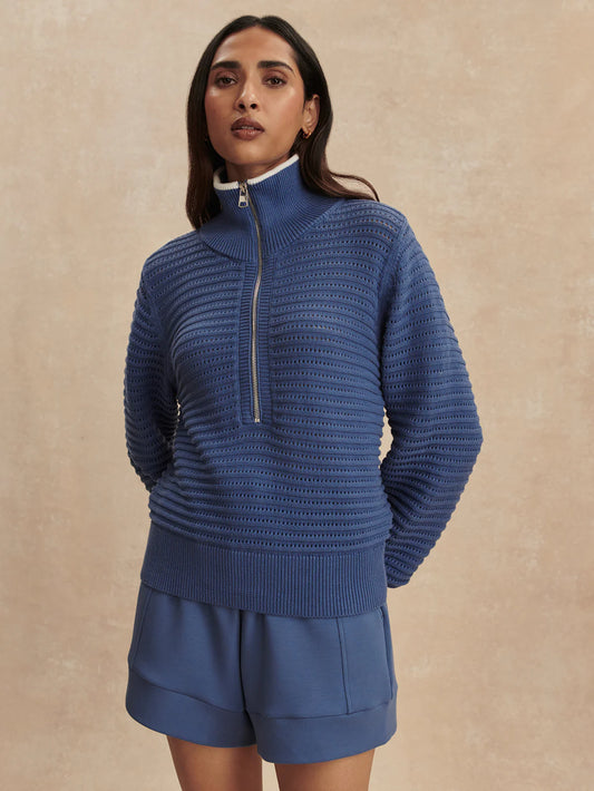 Varley Morwenna Half-zip Jumper