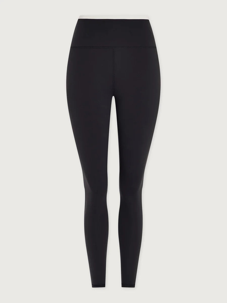 Varley Always Contrast High-Rise Legging 25" - black / snow white VAR03564