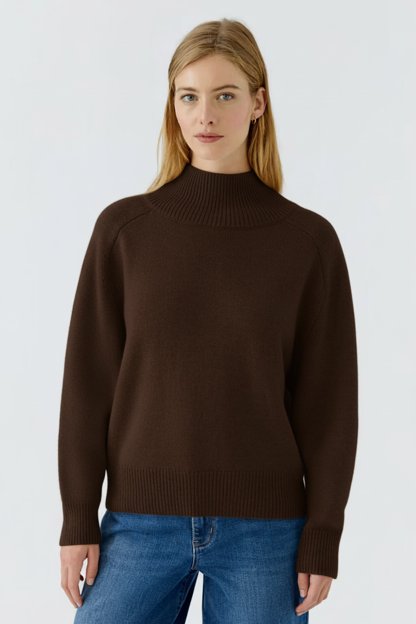 Chocolate Pullover - Model Close