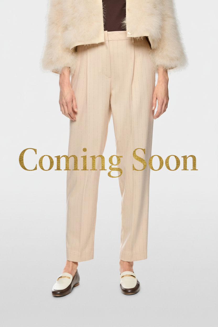 Coming Soon - Marc Cain Faqus Pinstripe Trousers