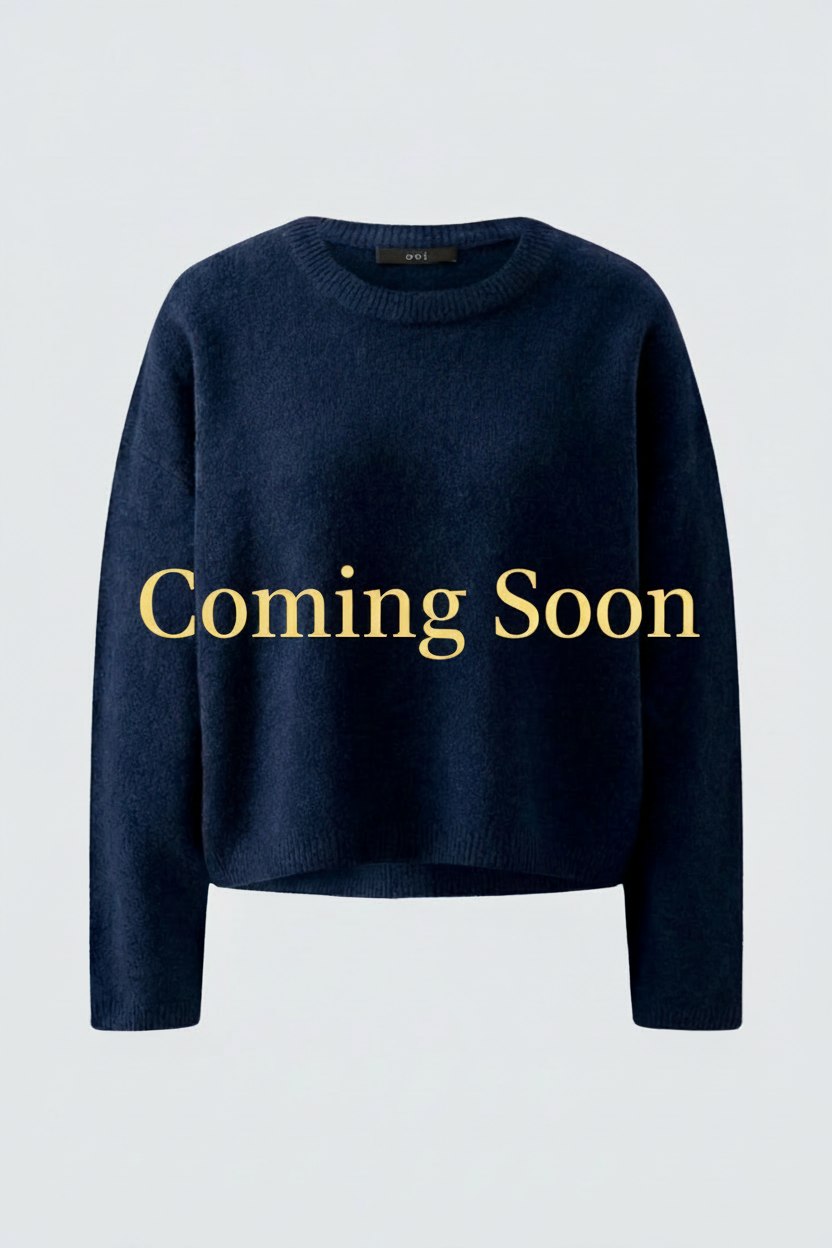 Oui Pullover  97976  col Dark Blue 5742