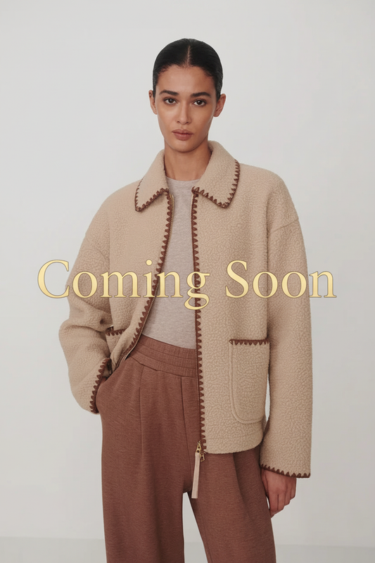 Coming Soon - Varley Ruiko Zip Through Fleece Light Taupe