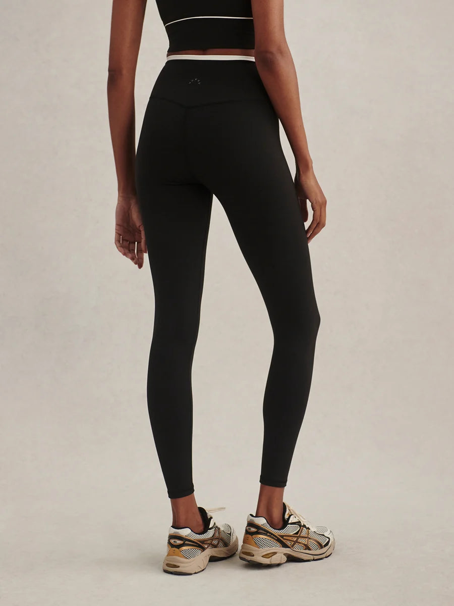 Varley Always Contrast High-Rise Legging 25" - black / snow white VAR03564