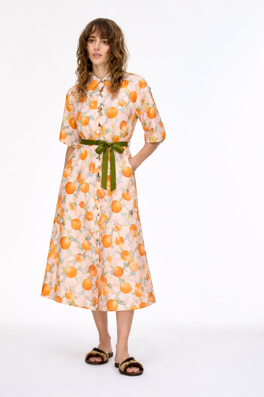 IBlues FLARED, FIGURE-SKIMMING DRESS  IBLSALMO