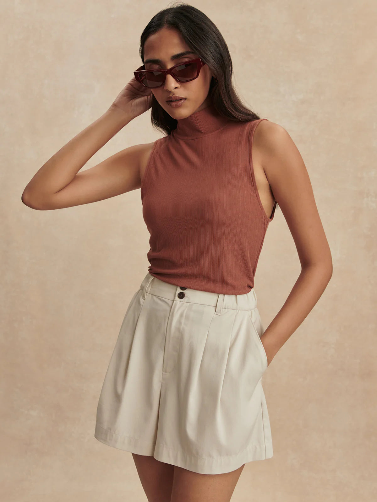 Varley Tansy Woven Shorts