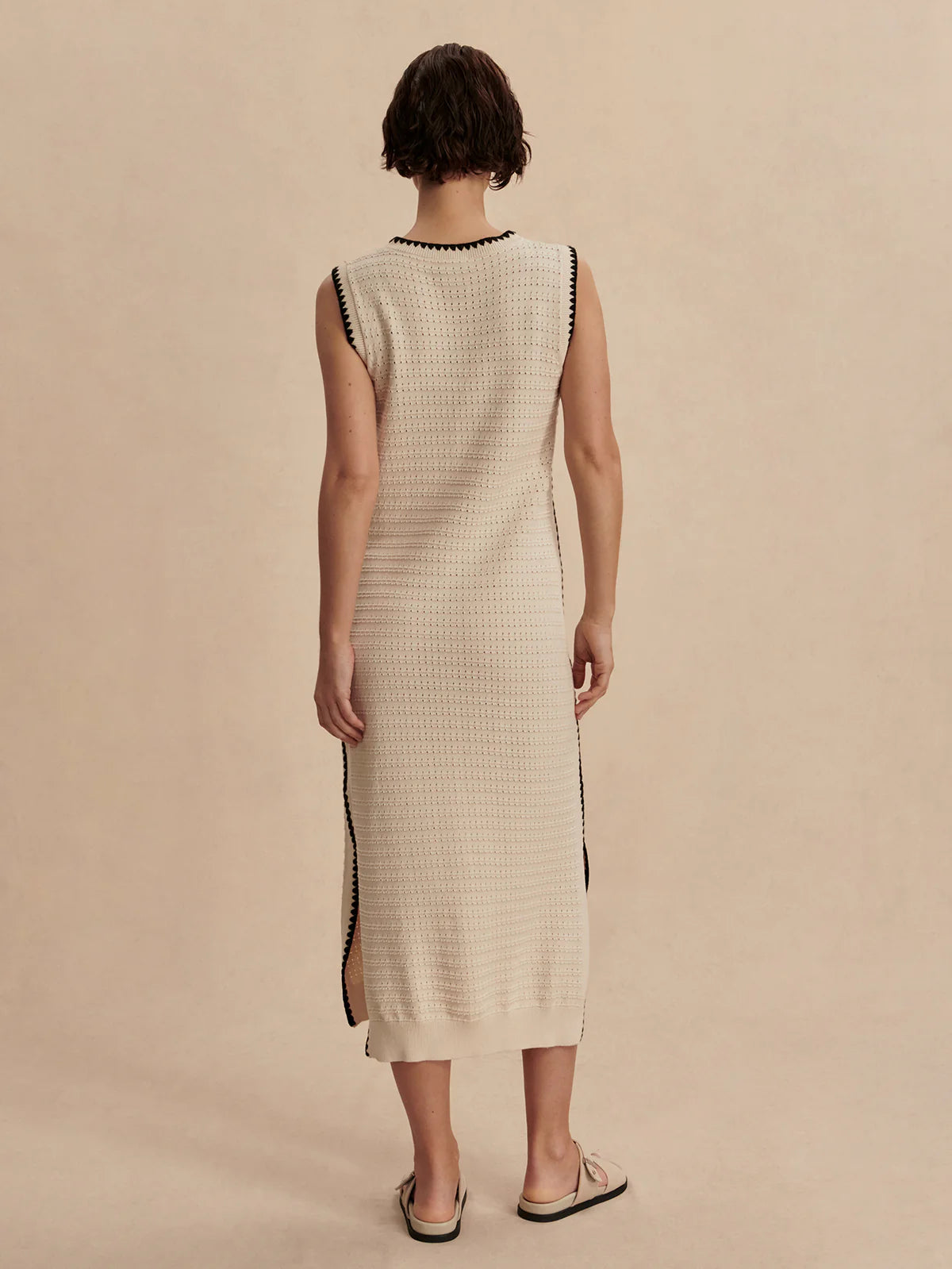 Varley Dwight Tank Knit Midi Dress