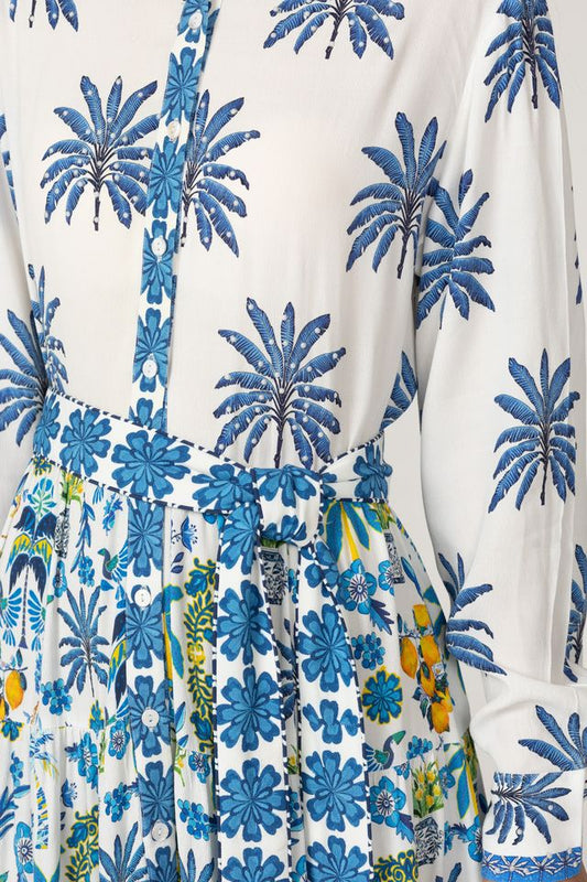 Inoa Maxi Perorian Dress  Papier Colle