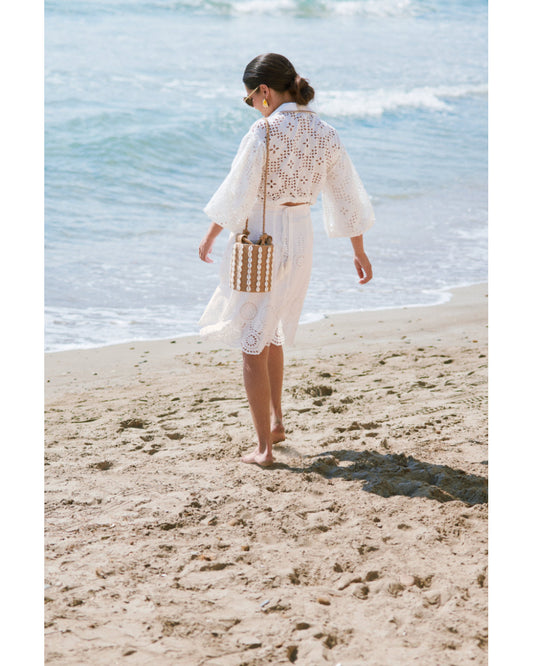Fuego Embroidery Dress