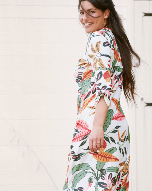 Fuego Long Canopy Dress