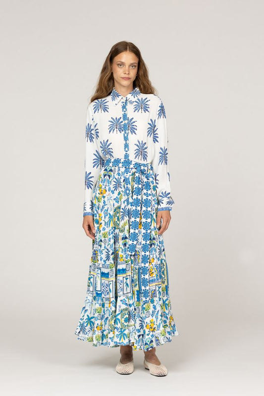 Inoa Maxi Perorian Dress  Papier Colle