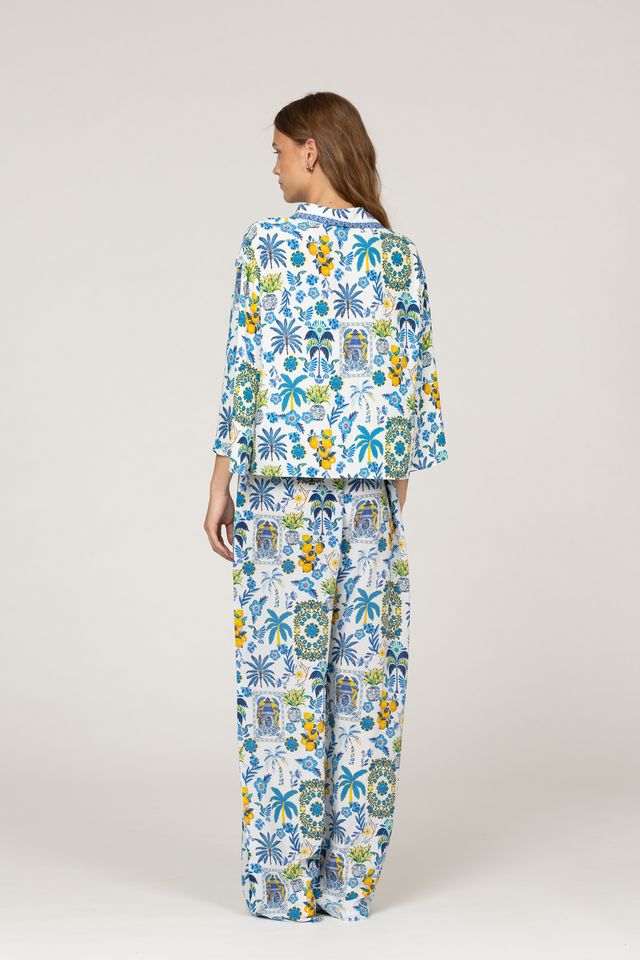 Inoa Silk Trousers  Papier Collie